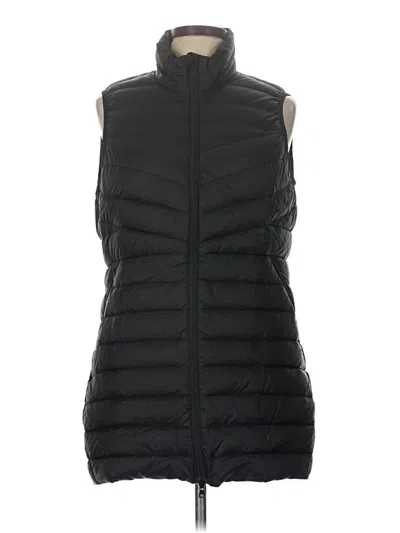 Pre-owned Lands' End Vest In Black