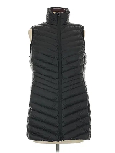 Pre-owned Lands' End Vest In Black