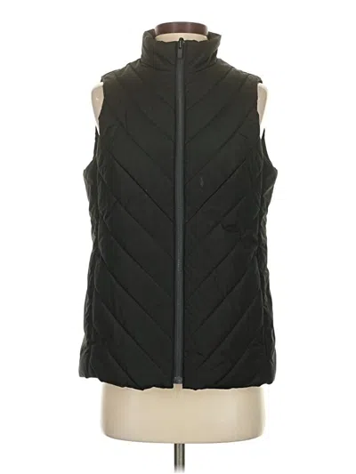 Pre-owned Lands' End Vest In Black