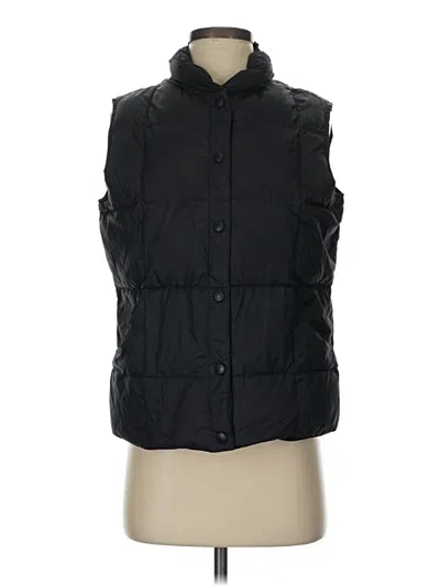 Pre-owned Lands' End Vest In Black