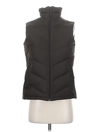 Pre-owned Lands' End Vest In Black