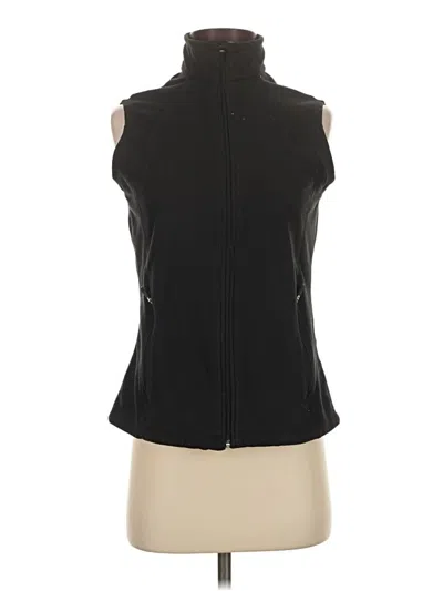 Pre-owned Lands' End Vest In Black