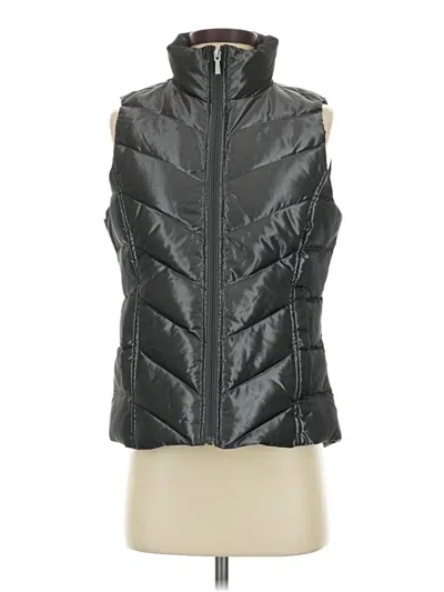Pre-owned Lands' End Vest In Black