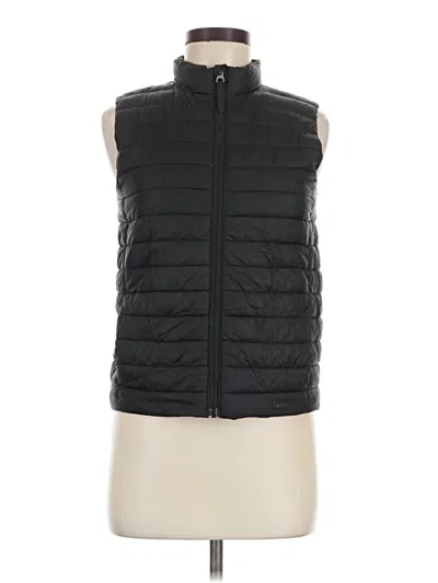 Pre-owned Lands' End Vest In Black