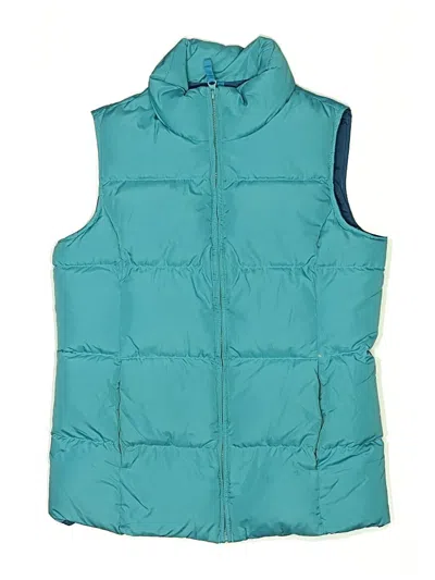Pre-owned Lands' End Kids'  Vest In Blue