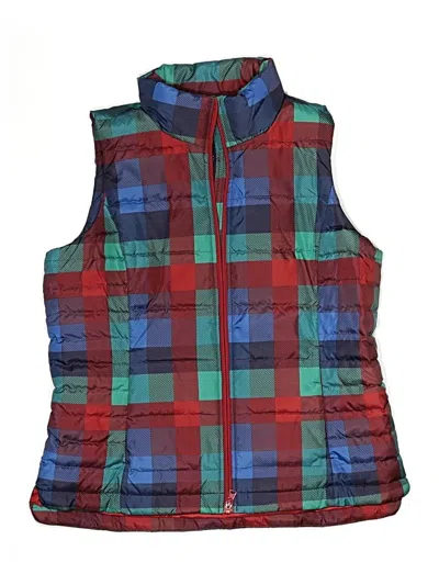 Pre-owned Lands' End Kids'  Vest In Blue