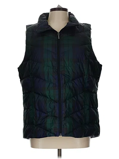Lands' End Vest In Blue