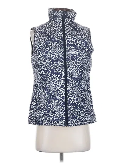 Pre-owned Lands' End Vest In Blue