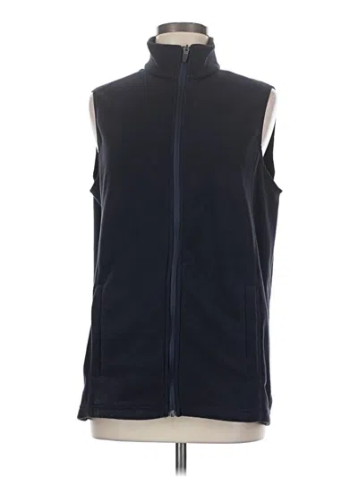Pre-owned Lands' End Vest In Blue