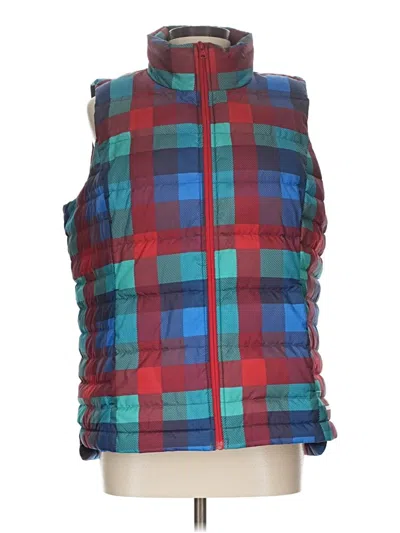 Pre-owned Lands' End Vest In Blue