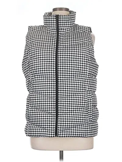 Pre-owned Lands' End Vest In Gray