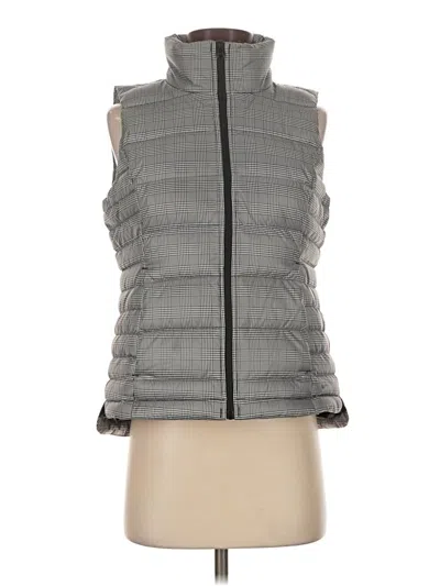 Pre-owned Lands' End Vest In Gray