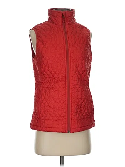 Pre-owned Lands' End Vest In Red