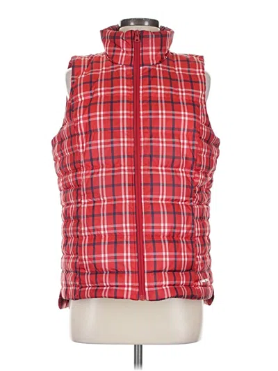 Pre-owned Lands' End Vest In Red