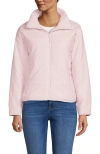 Lands' End Wanderfree Insulated Jacket In Pearl