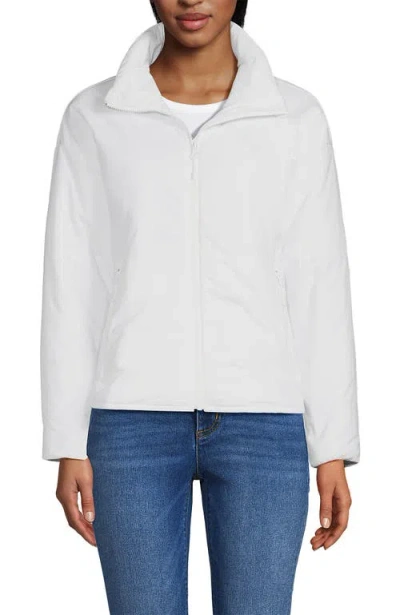 Lands' End Wanderfree Insulated Jacket In White