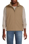 Lands' End Wanderfree Insulated Vest In Toasted Rye