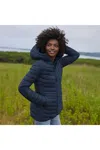 Lands' End Wanderweight Packable Down Long Jacket In Blue