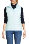 Lands' End Wanderweight Packable Ultralight Down Vest In Blue