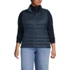 Lands' End Wanderweight Packable Ultralight Down Vest In Blue