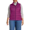 Lands' End Wanderweight Packable Ultralight Down Vest In Purple
