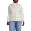 Lands' End Wanderweight Packable Ultralight Down Vest In White