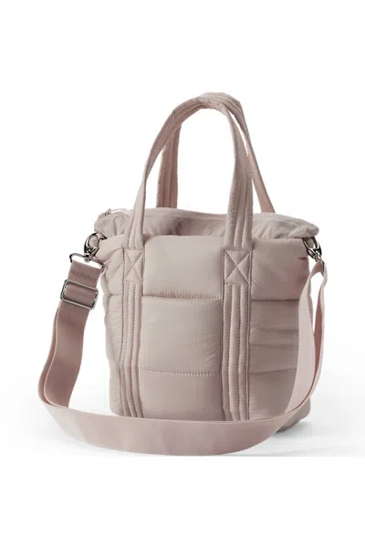 Lands' End Wanderweight Ultralight Packable Crossbody Tote Bag In Tan