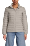 Lands' End Wanderweight Ultralight Packable Down Jacket In Gray