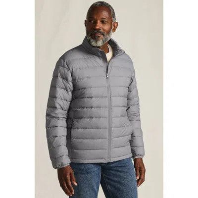 Lands' End Wanderweight Ultralight Packable Down Jacket In Gray