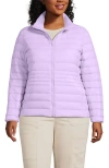 Lands' End Wanderweight Ultralight Packable Down Jacket In Purple