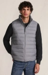 Lands' End Wanderweight Ultralight Packable Down Vest In Gray