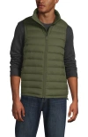 Lands' End Wanderweight Ultralight Packable Down Vest In Green