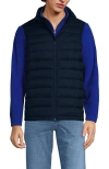 Lands' End Wanderweight Ultralight Packable Down Vest In Radiant Navy