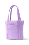 Lands' End Wanderweight Ultralight Packable Tote Bag In Blushed Lilac