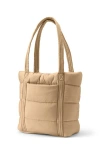 Lands' End Wanderweight Ultralight Packable Tote Bag In Desert Tan Shine
