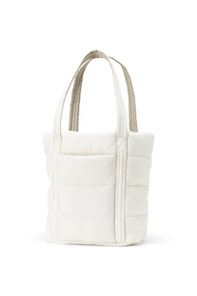 Lands' End Wanderweight Ultralight Packable Tote Bag In Ivory