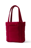 Lands' End Wanderweight Ultralight Packable Tote Bag In Oxblood Red