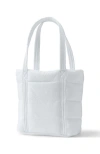 Lands' End Wanderweight Ultralight Packable Tote Bag In White