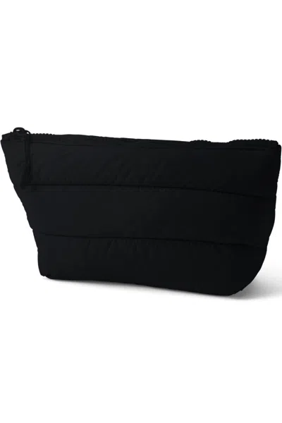 Lands' End Wanderweight Zip Pouch In Black