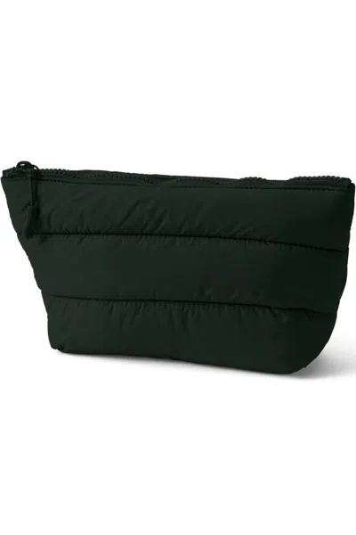 Lands' End Wanderweight Zip Pouch In Green