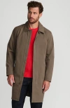 Lands' End Waterproof Mac Raincoat In Vintage Taupe