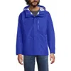 Lands' End Waterproof Rain Jacket In Blue