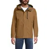 Lands' End Waterproof Rain Jacket In Brown
