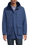 Lands' End Waterproof Squall Parka In Blue