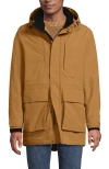 Lands' End Waterproof Squall Parka In Brown