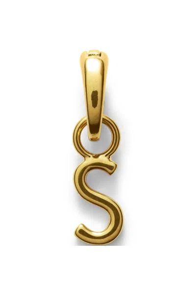 Lands' End Water-resistant Letter Charm In Pattern