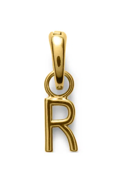 Lands' End Water-resistant Letter Charm In Red