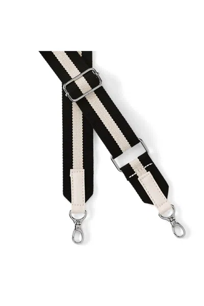 Lands' End Wide Adjustable Fashion Crossbody Strap In Ivory