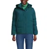 Lands' End Wide Channel 600 Down Puffer Jacket In Evening Teal