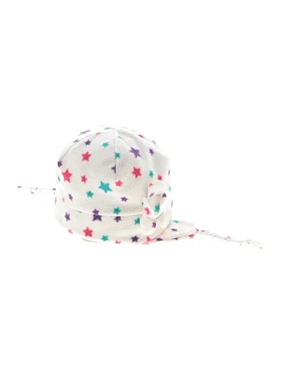 Pre-owned Lands' End Kids'  Winter Hat In White
